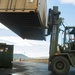U.S. Marine gear gets transported for Trident Juncture