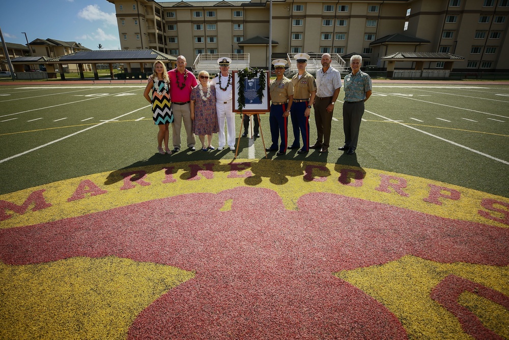 Sergeant Major Robert F. Porter Field Rededication Ceremony