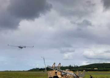 RQ-21A Blackjack first flight in Hawaii