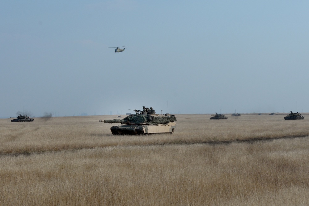 U.S. Soldiers at Justice Sword at Smardan Training Area Romania