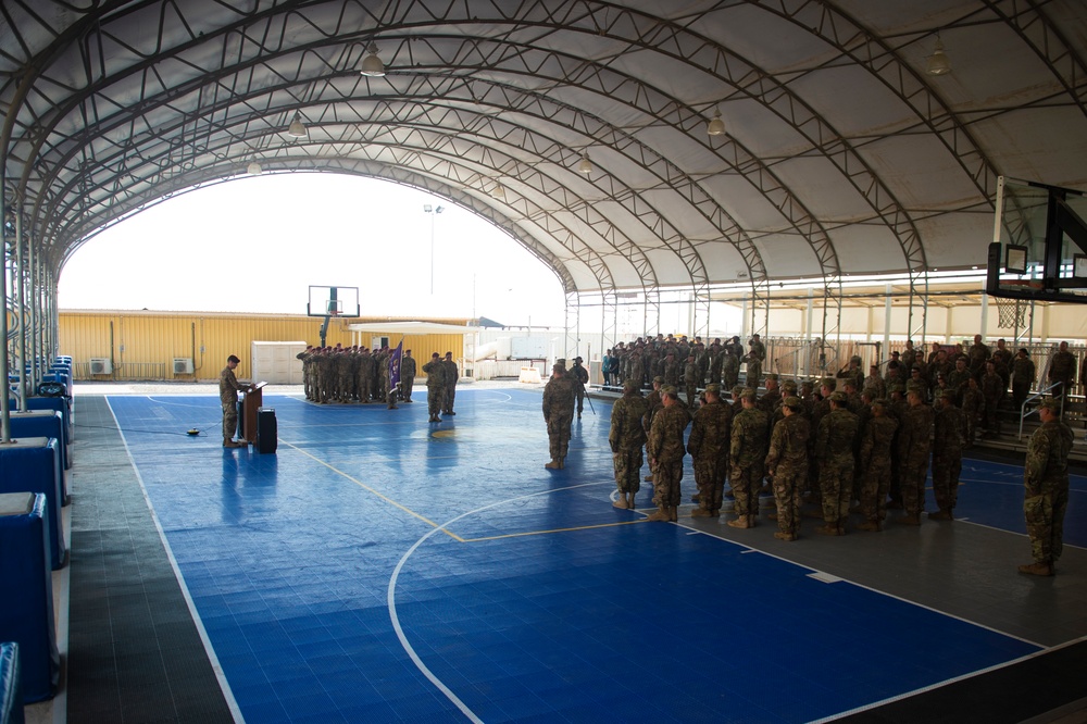 Civil Affairs transfer of authority