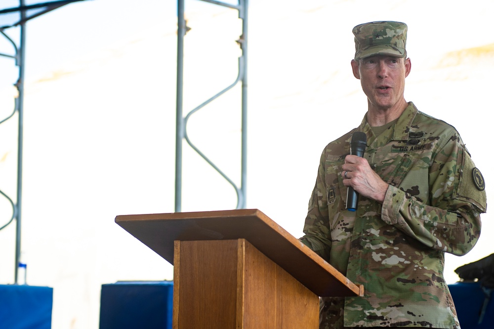 Civil Affairs transfer of authority