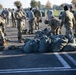 NATO validation air drop zone on SHAPE airfield