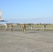 NATO validation air drop zone on SHAPE airfield