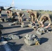 NATO validation air drop zone on SHAPE airfield