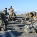 NATO validation air drop zone on SHAPE airfield