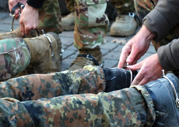 4th CAB spur ride: U.S. and German Soldiers work together, earn spurs