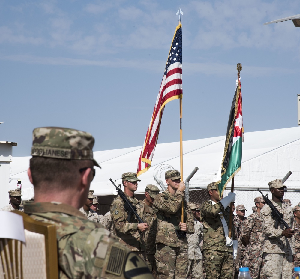 Joint Training Center opens in Jordan