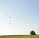 NATO validation air drop zone on SHAPE airfield