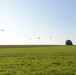 NATO validation air drop zone on SHAPE airfield