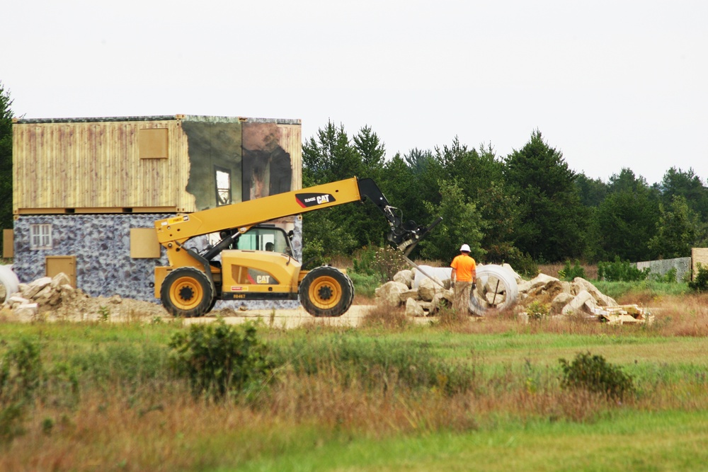 2015 Range Construction at Fort McCoy