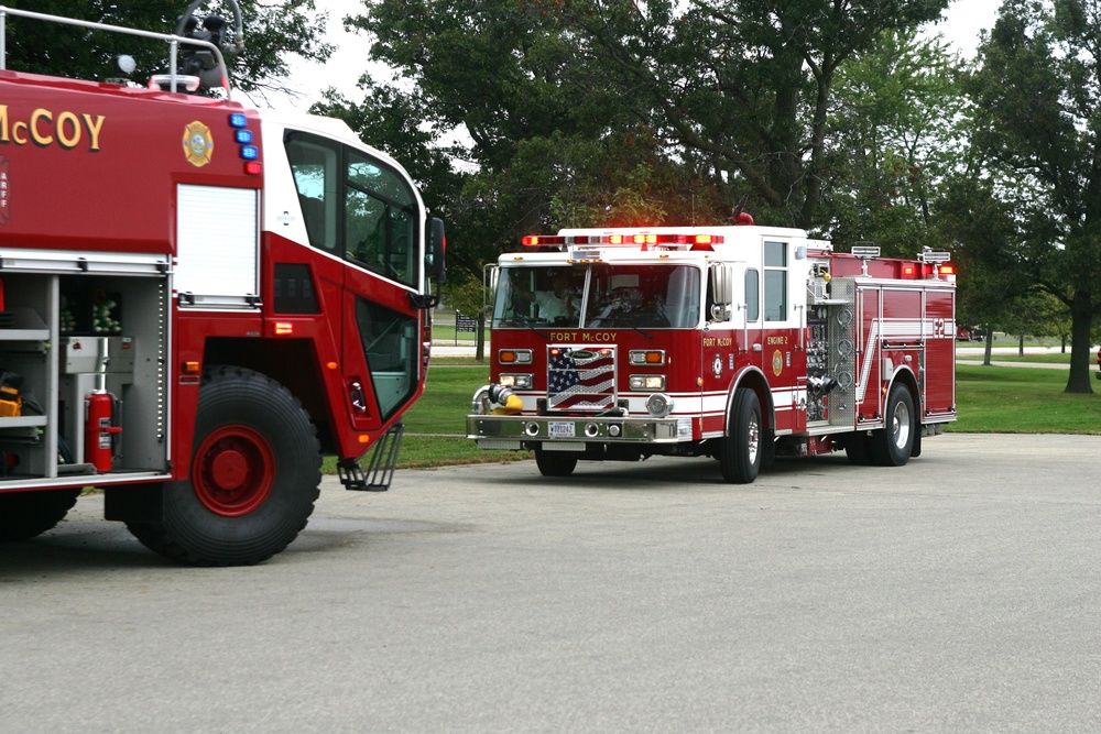 2015 Fire Department, Firefighting Operations at Fort McCoy