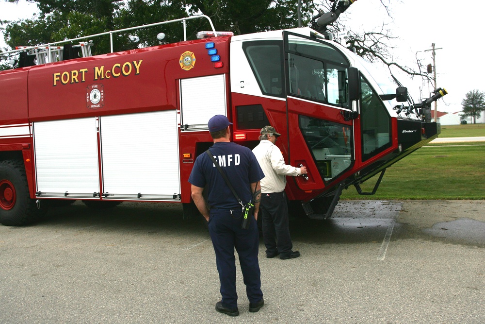 2015 Fire Department, Firefighting Operations at Fort McCoy