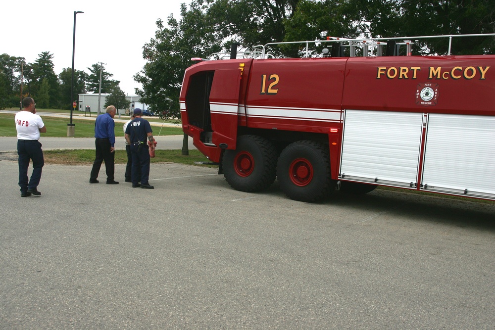 2015 Fire Department, Firefighting Operations at Fort McCoy