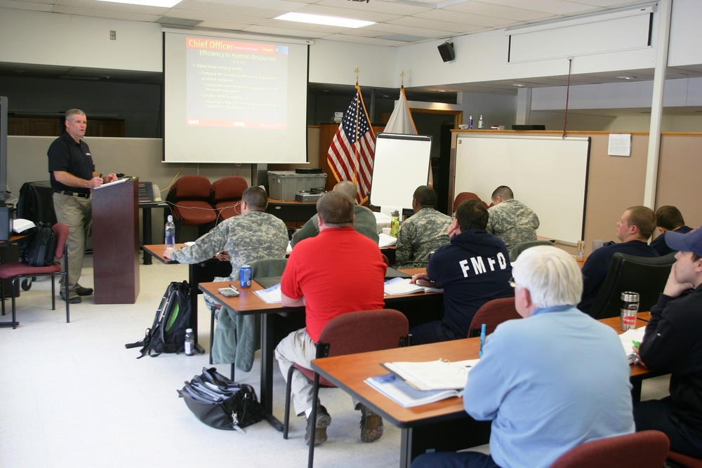 2015 Fire Department, Firefighting Operations at Fort McCoy