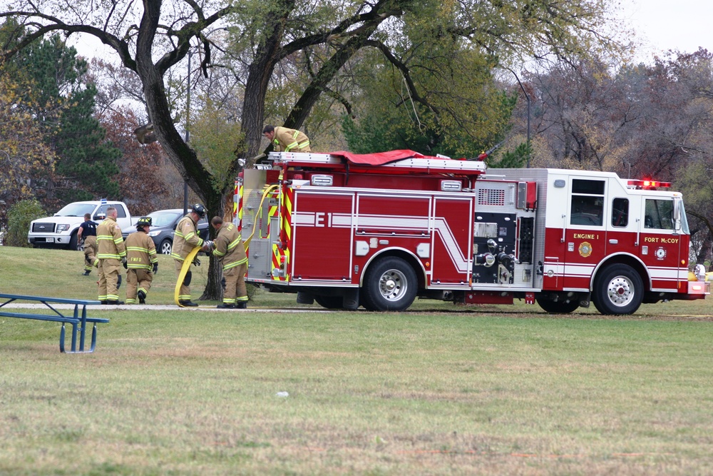 2015 Fire Department, Firefighting Operations at Fort McCoy