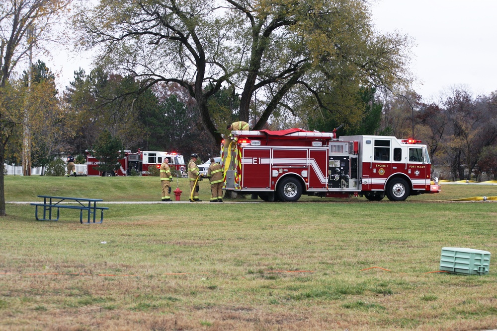 2015 Fire Department, Firefighting Operations at Fort McCoy