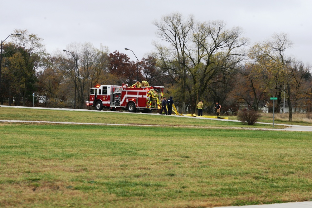 2015 Fire Department, Firefighting Operations at Fort McCoy