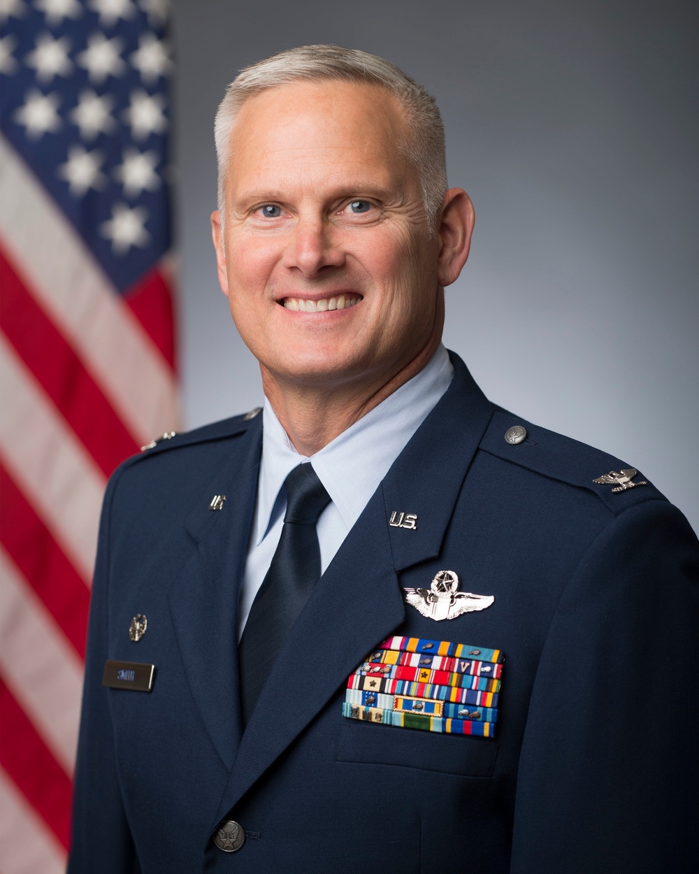 Official Portrait of Colonel David Smith
