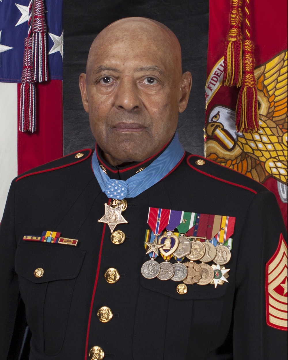 Sgt.Maj. John L. Canley Official Command Photo