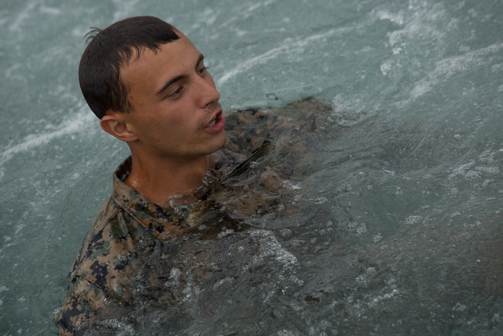 Koa Moana Rappels and Swims with the French Army