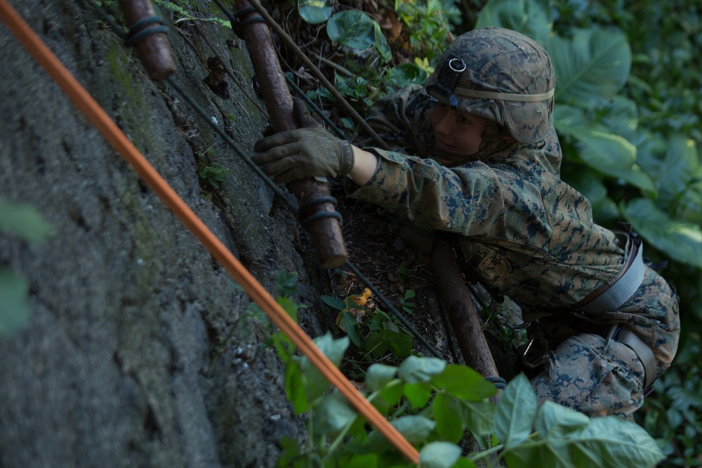 Koa Moana Rappels and Swims with the French Army