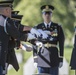 Military Funeral Honors With a Funeral Escort For U.S. Army Lt. Col. Robert Nopp Who Died During the Vietnam War