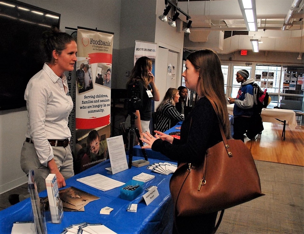 ODU PRSSA internship fair