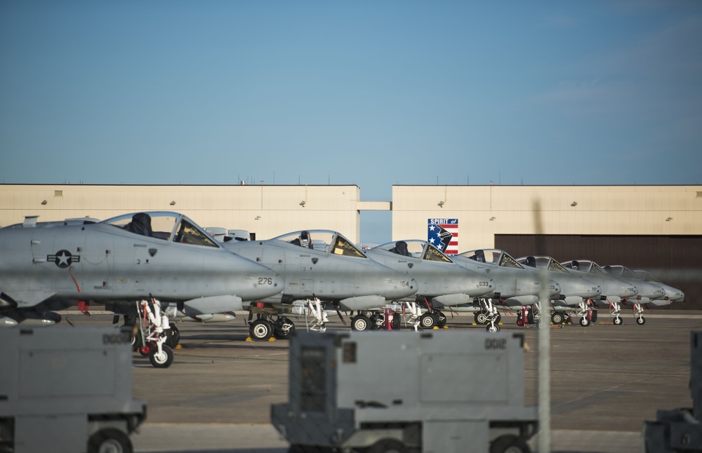 Fallen Hawg remembrance ceremony marks the start of A-10’s 2018 Hawgsmoke competition