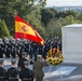 Spanish Chief of Defence Gen. Fernando Alejandre Participates in an Armed Forces Wreath-Laying Ceremony at the Tomb of the Unknown Soldier