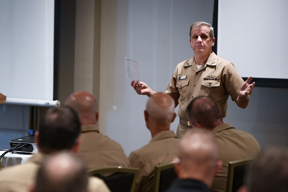 Vice Adm. Brown Speaks to CNSP Commander's Training Symposium