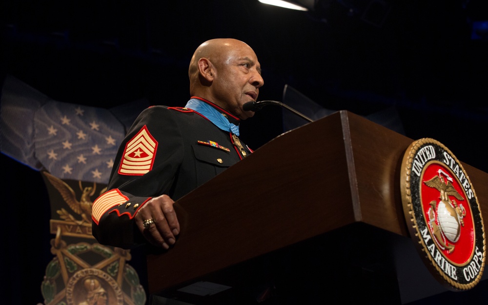 Sgt.Maj. Canley Medal of Honor Induction Ceremony