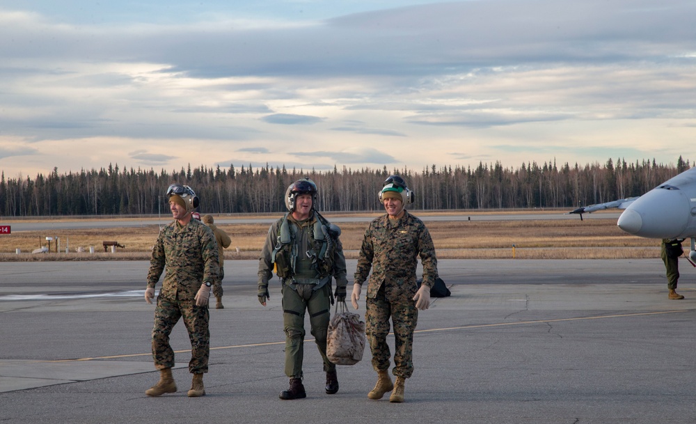 MAG-11 leadership support Red Flag-Alaska