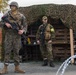 U.S. Marines and Norwegian Soldiers Guard an Entry Control Point in Hell, Norway