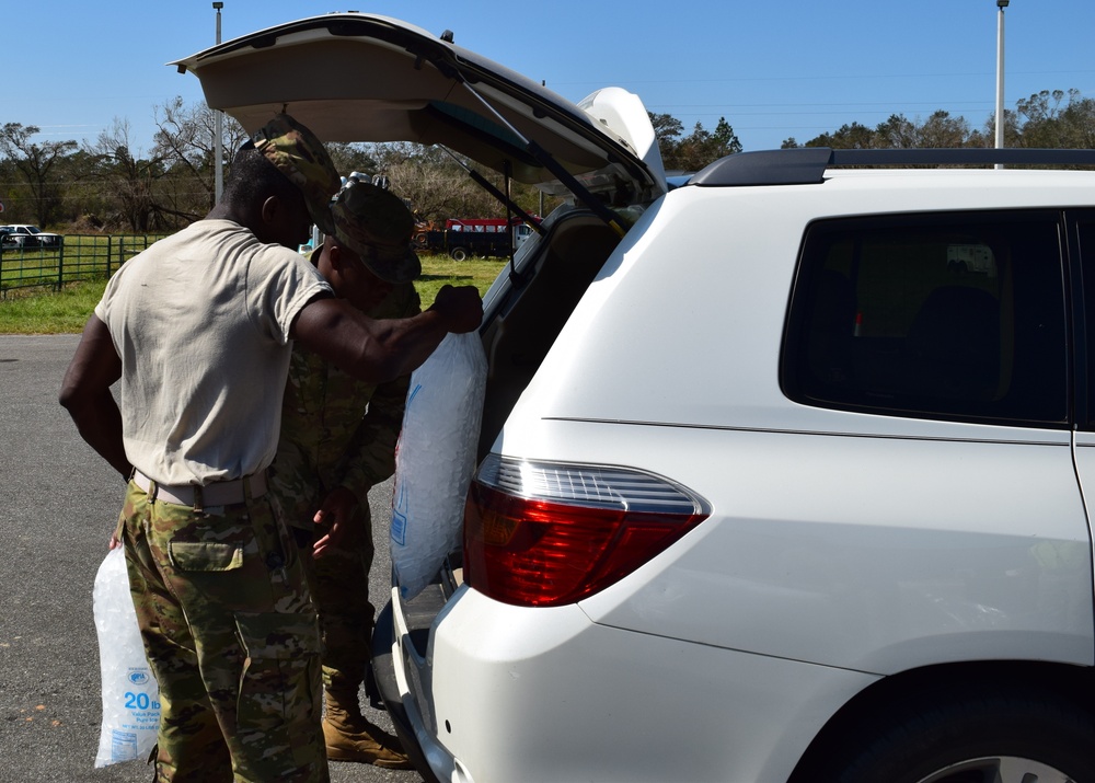 Points of Distribution for Relief Supplies