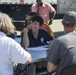 Hurricane survivors register for disaster assistance with FEMA DSA Teams