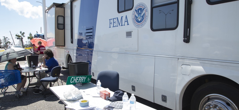 Hurricane Survivors register for Disaster Assistance With FEMA