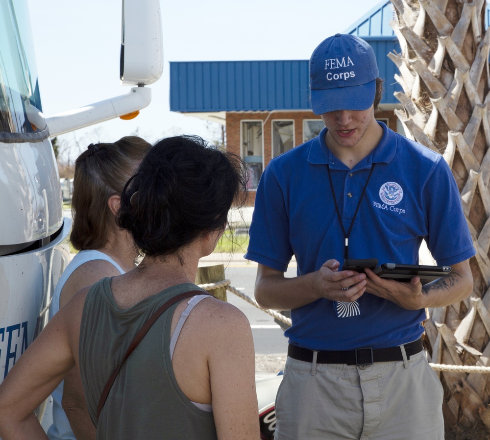 Hurricane Survivors register for Disaster Assistance With FEMA