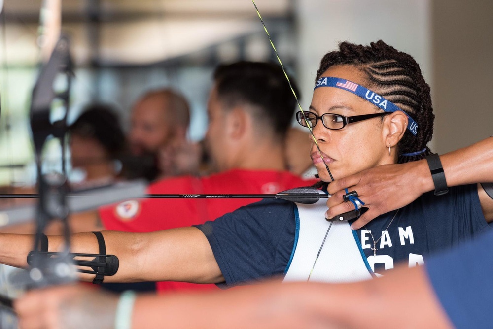 First time Invictus Games competitors enjoying the experience