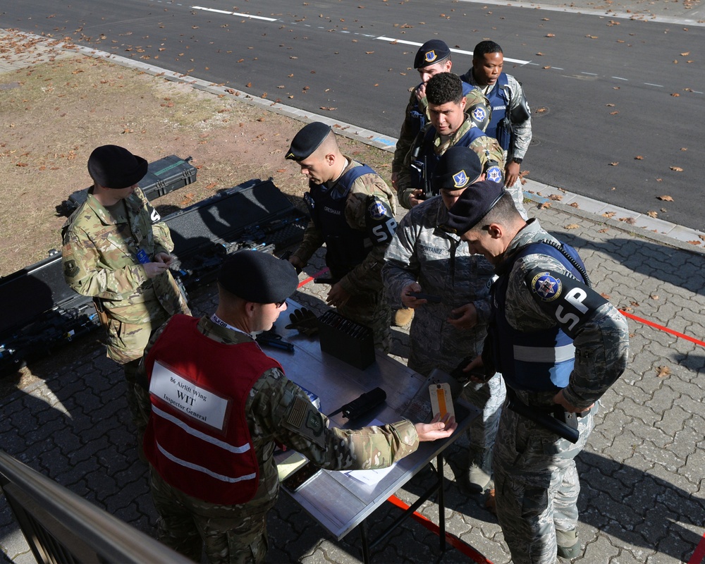 KMC Airmen practice active shooter response