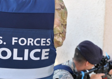 KMC Airmen practice active shooter response
