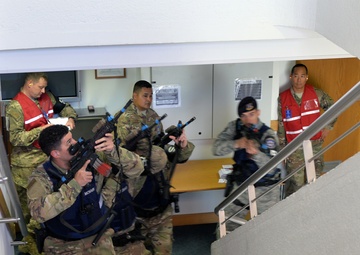 KMC Airmen practice active shooter response
