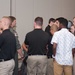 Members of the 457th Fighter Squadron Speak with Cadets
