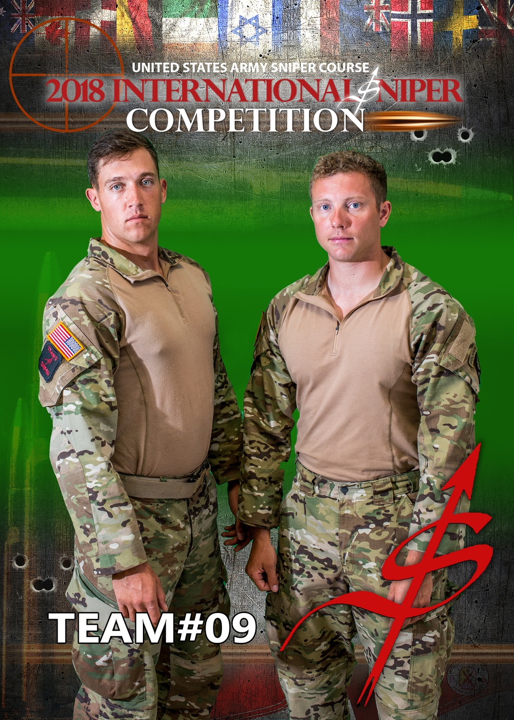 Second in the 2018 International Sniper Competition