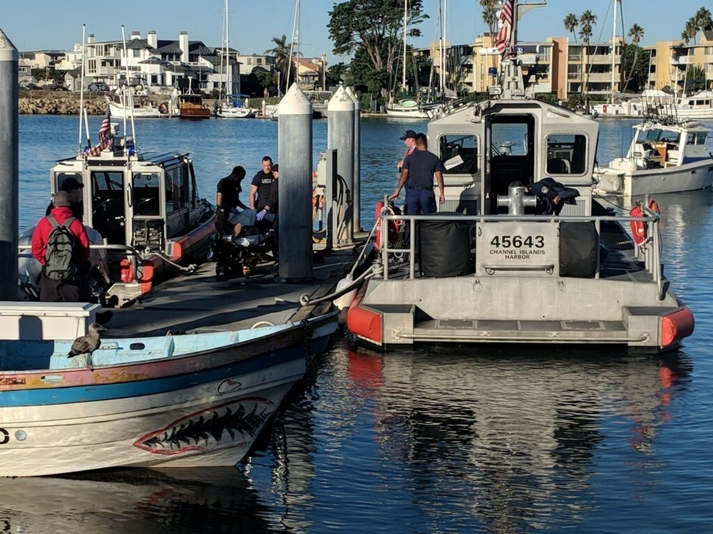 Coast Guard medevacs 61-year-old man near Santa Cruz Island