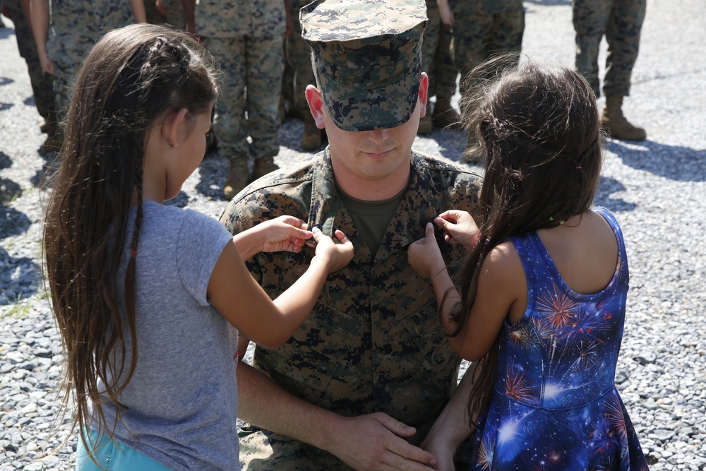 CBIRF Data Systems Chief promoted to gunnery sergeant