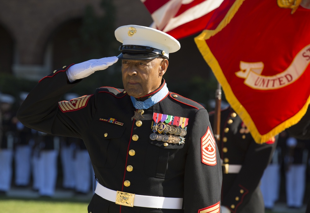 Sgt. Maj. Canley's Medal of Honor Parade