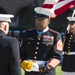 Sgt. Maj. Canley Receives Medal of Honor Flag