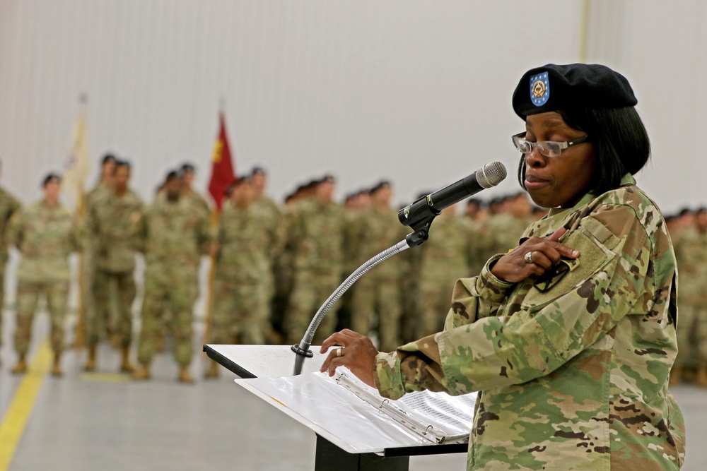10th Mountain Division Sustainment Brigade Welcomes New Senior NCO
