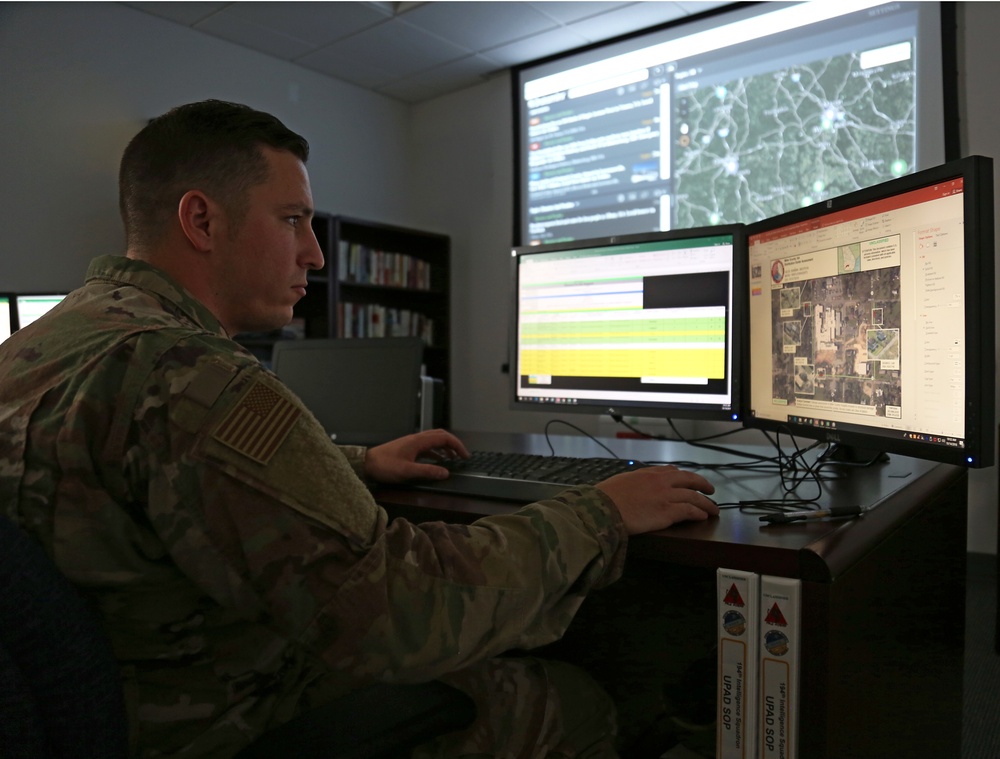 Washington Air Guard analyzes imagery after Hurricane Michael